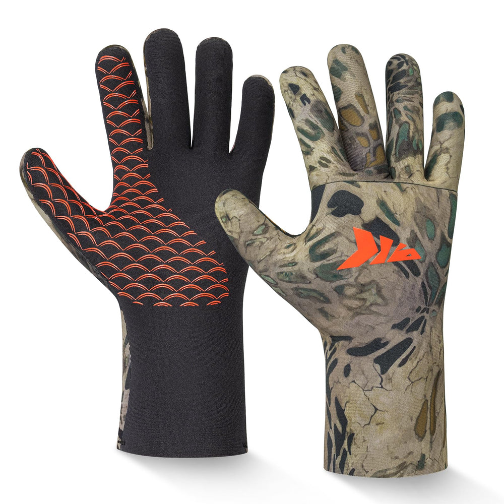 KastKing IceRiver waterproof gloves shown for ice fishing and wet environments to keep hands dry.