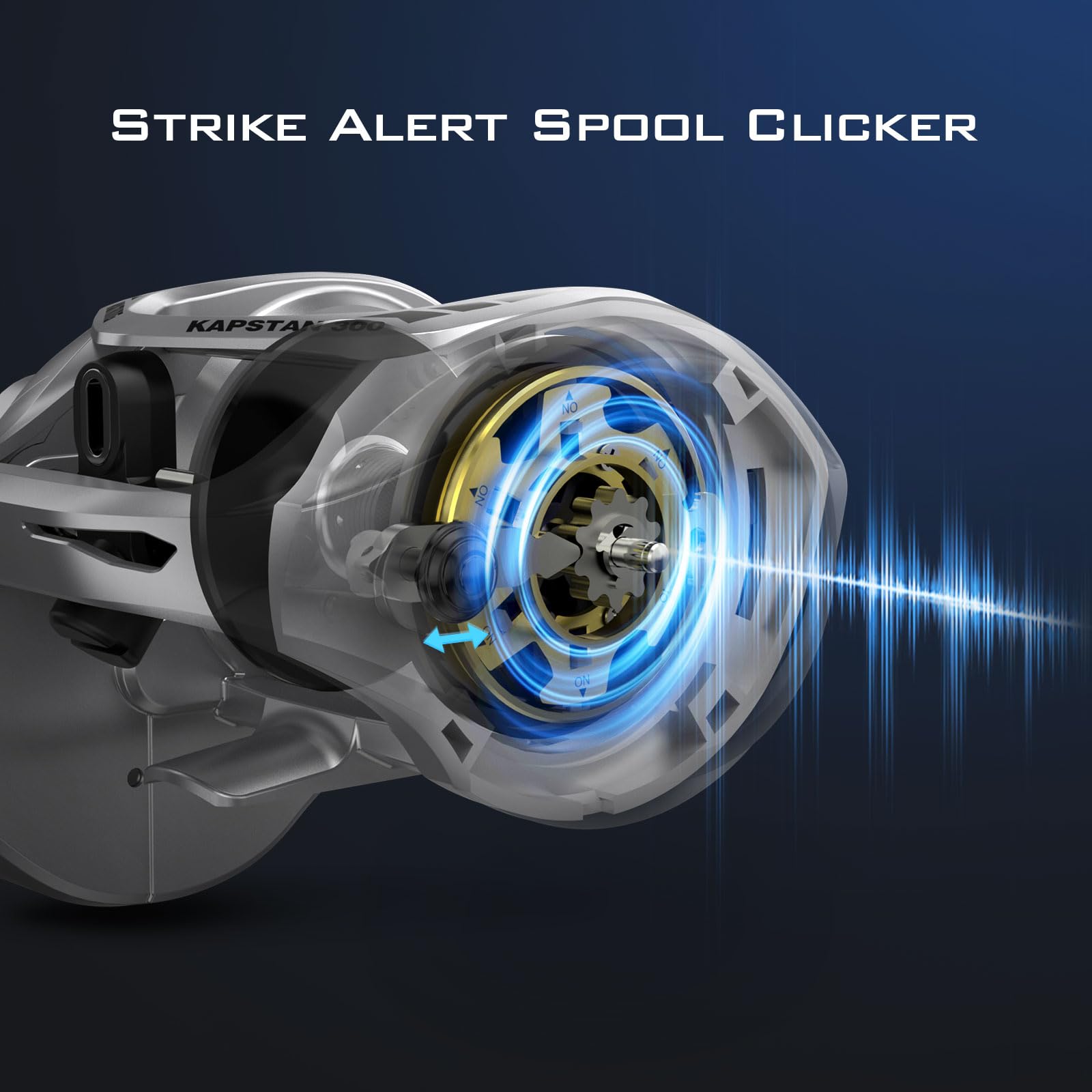 KastKing Kapstan Elite 300 braid-ready spool speeds setup with braid line.