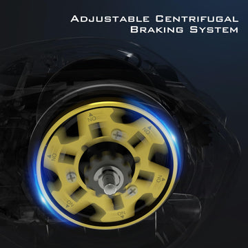KastKing Kapstan Elite 300 drag system delivers consistent stopping power.