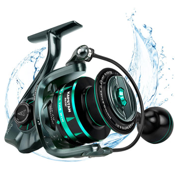 KastKing Kapstan Elite 3000 close-up highlights precision build for saltwater fishing
