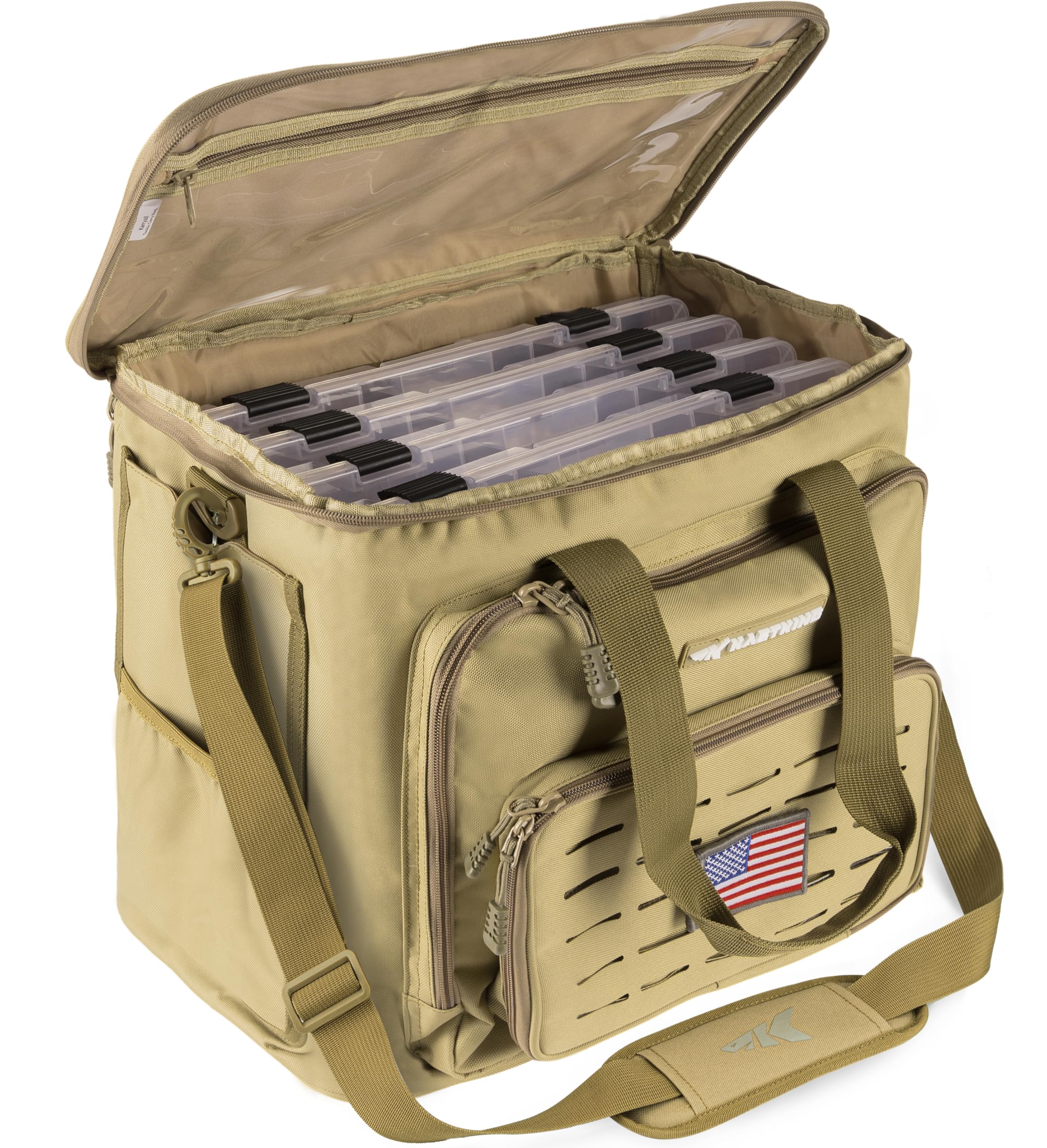 KastKing Karryall padded strap provides comfortable carrying on long trips