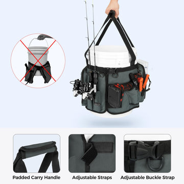 KastKing Karryall durable Oxford cloth withstands rugged fishing trips.