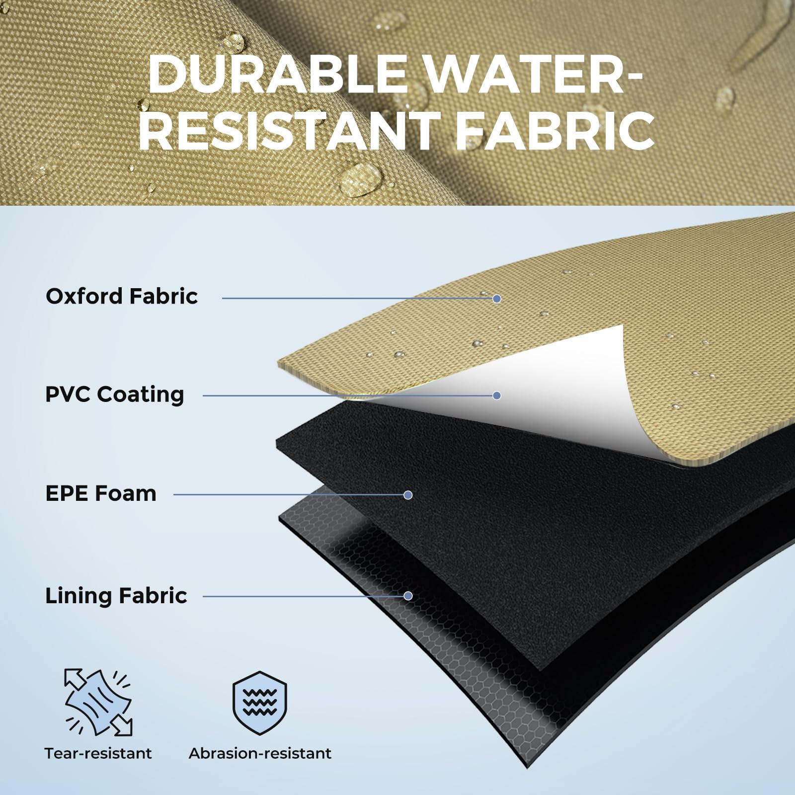 KastKing KarryAll KastMate rugged water-resistant fabric protects gear in light rain