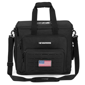 KastKing Karryall padded shoulder strap enhances carrying comfort.