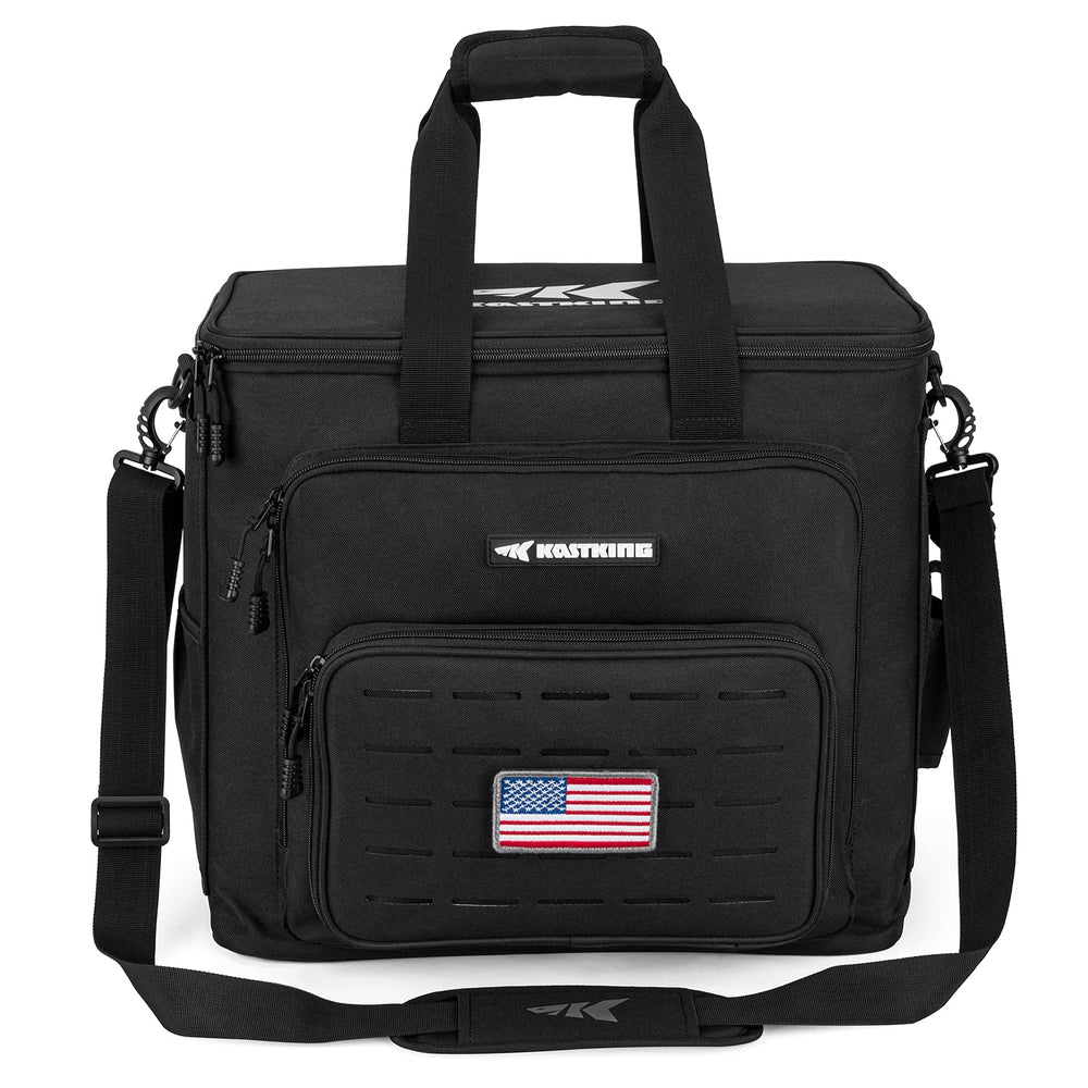 KastKing Karryall padded shoulder strap enhances carrying comfort.