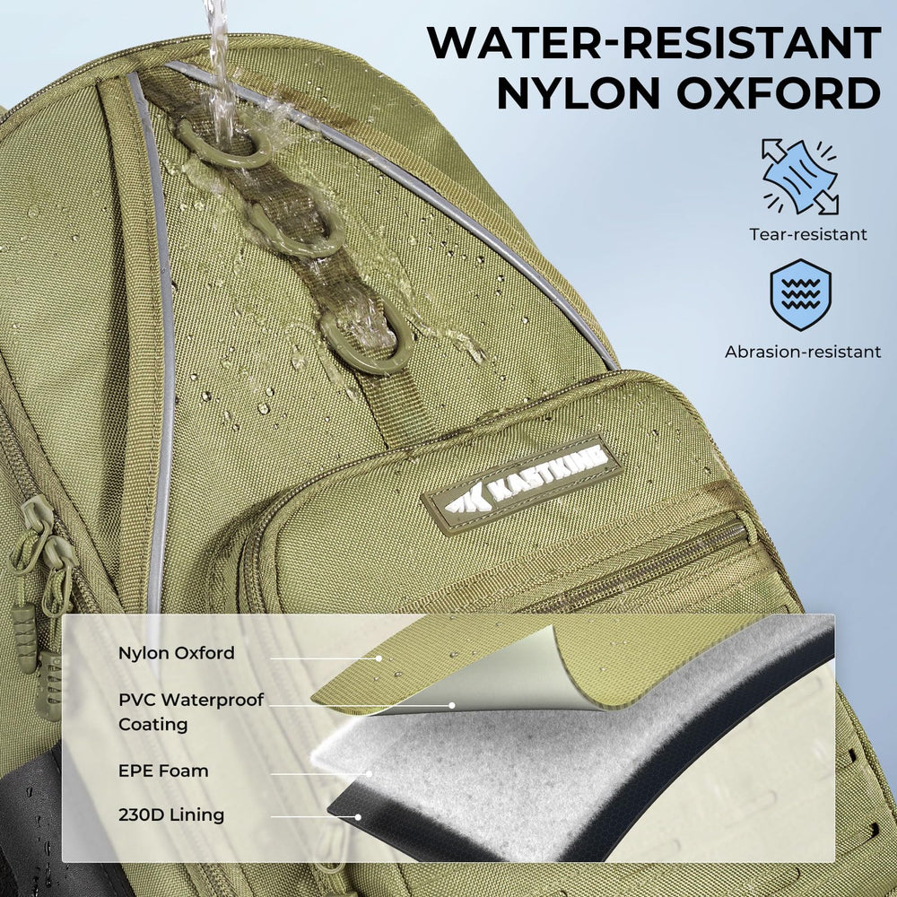 Side rod pocket and compact dimensions suitable for kayak and shore fishing