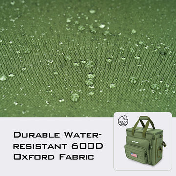 KastKing Karryall MOLLE system offers flexible attachment points for extra gear.