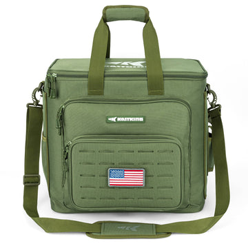 KastKing Karryall padded shoulder strap reduces fatigue during long carries.