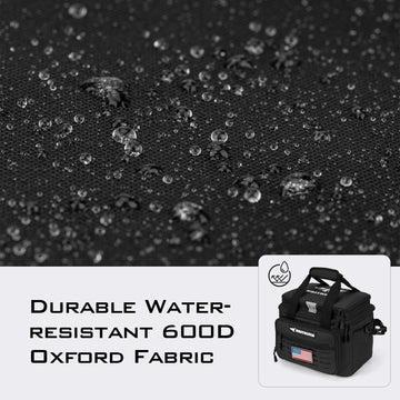 Water-resistant 600D Oxford fabric of Karryall bag