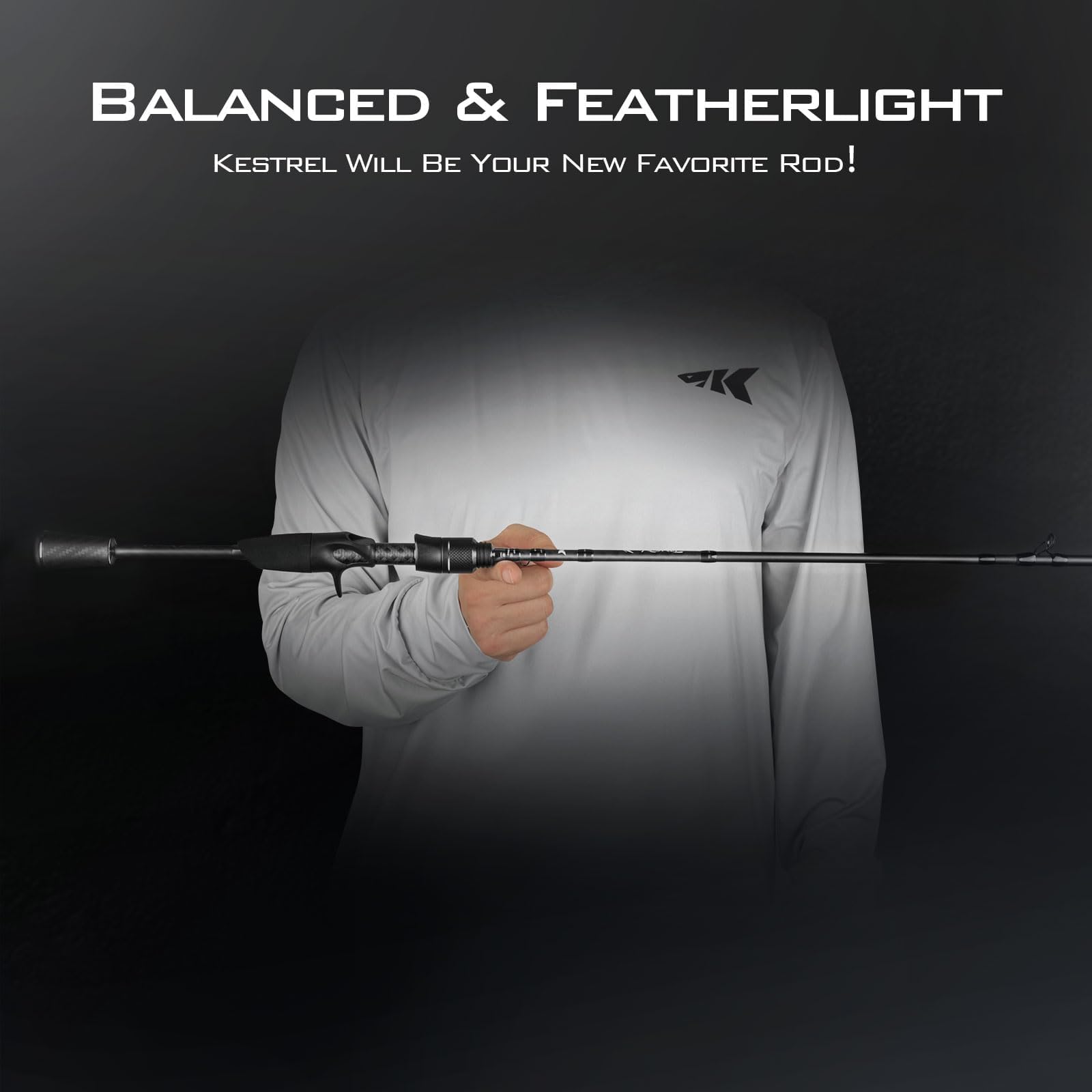KastKing Kestrel 3pc 6ft 8in UL design travels easily