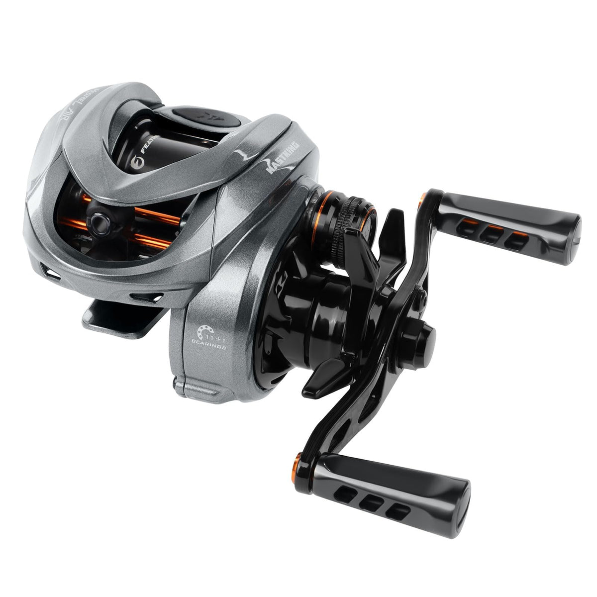KastKing Kestrel Air Micro Finesse casting reel – front view