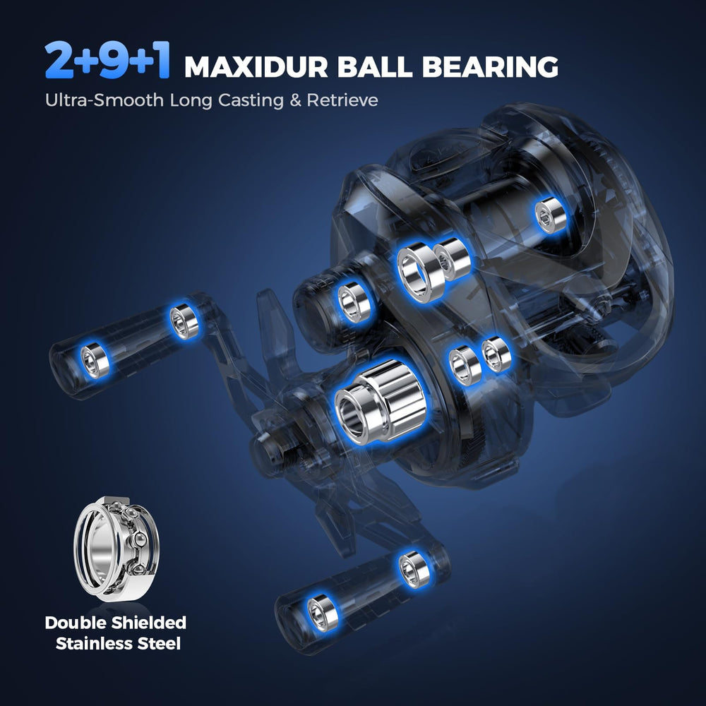 2+9+1 MaxiDur bearings close-up