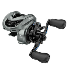KastKing Kestrel reel front view showing palm-friendly design for finesse casting