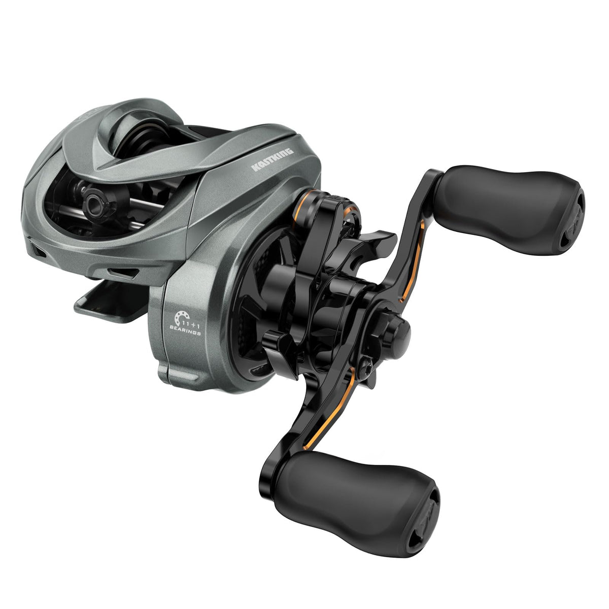 KastKing Kestrel left-handed baitcasting reel ultralight design for finesse casting on lightweight baits