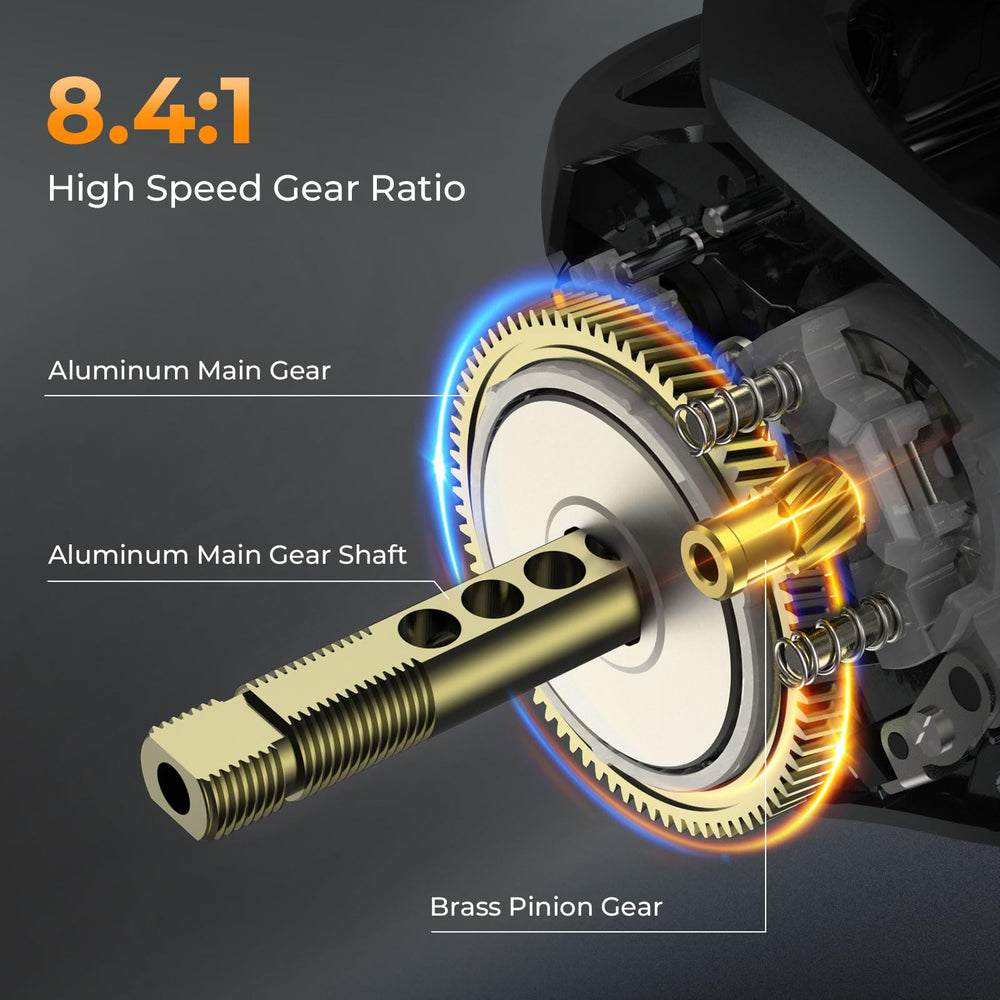 KastKing Kestrel LFTV line guide lowers friction for longer casts
