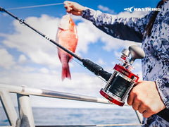 KastKing Kong 7'6" casting rod blank close-up highlights sensitive, high-strength graphite.