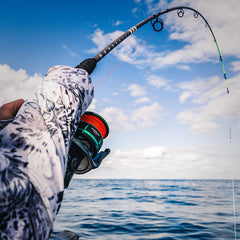 KastKing Kong grip and reel seat show secure fit for heavy reels.