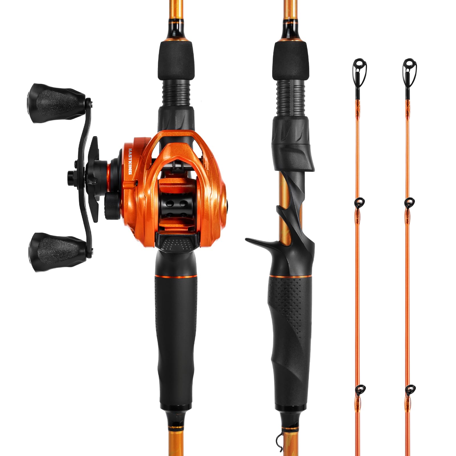KastKing Lethal Blaze rod handle close-up showing secure grip for anglers