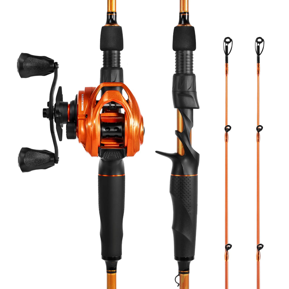 KastKing Lethal Blaze rod handle close-up showing secure grip for anglers