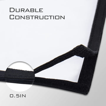 Puncture-resistant clear PVC window protecting lures