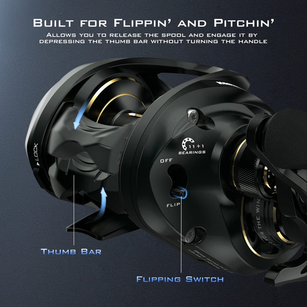 AMB System and dual spool bearings on MegaJaws Elite