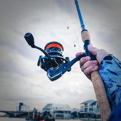 Side view of KastKing MegaJaws Spinning Reel 4000