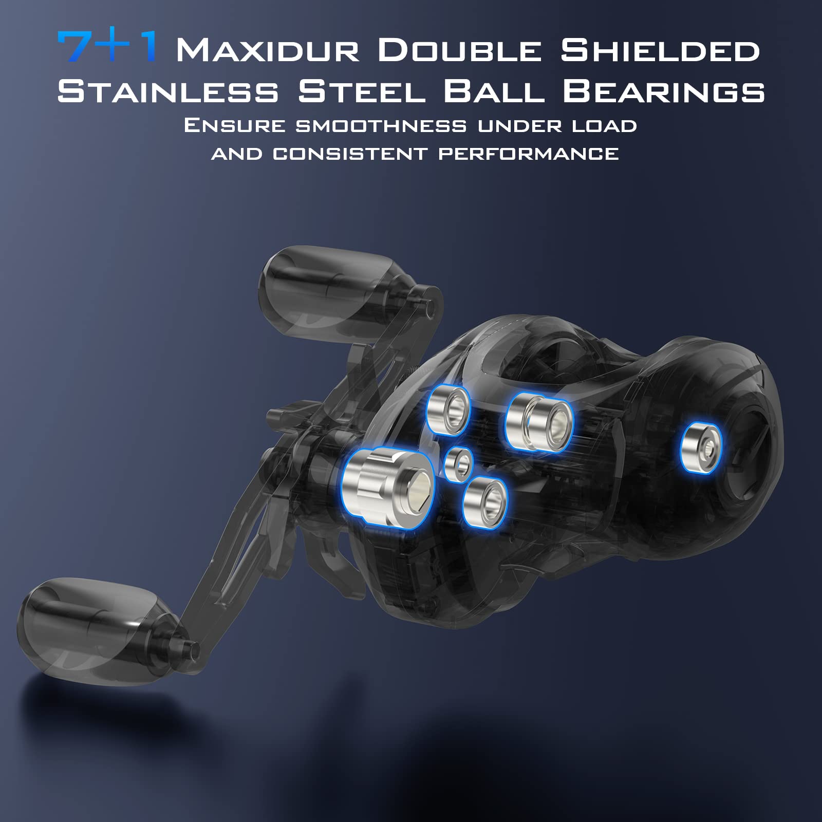 All-metal gearing and robust construction of Megatron 200