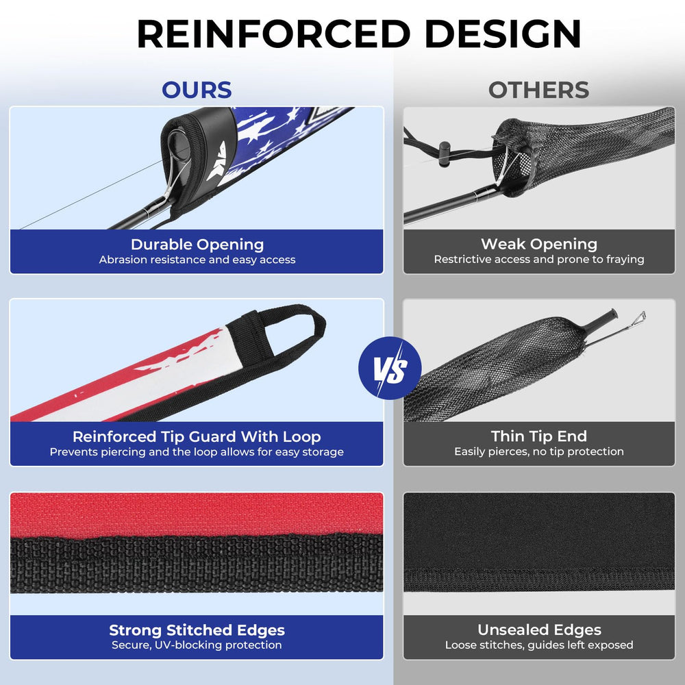 KastKing MeshGuard shows hook-resistant material that helps prevent snags.