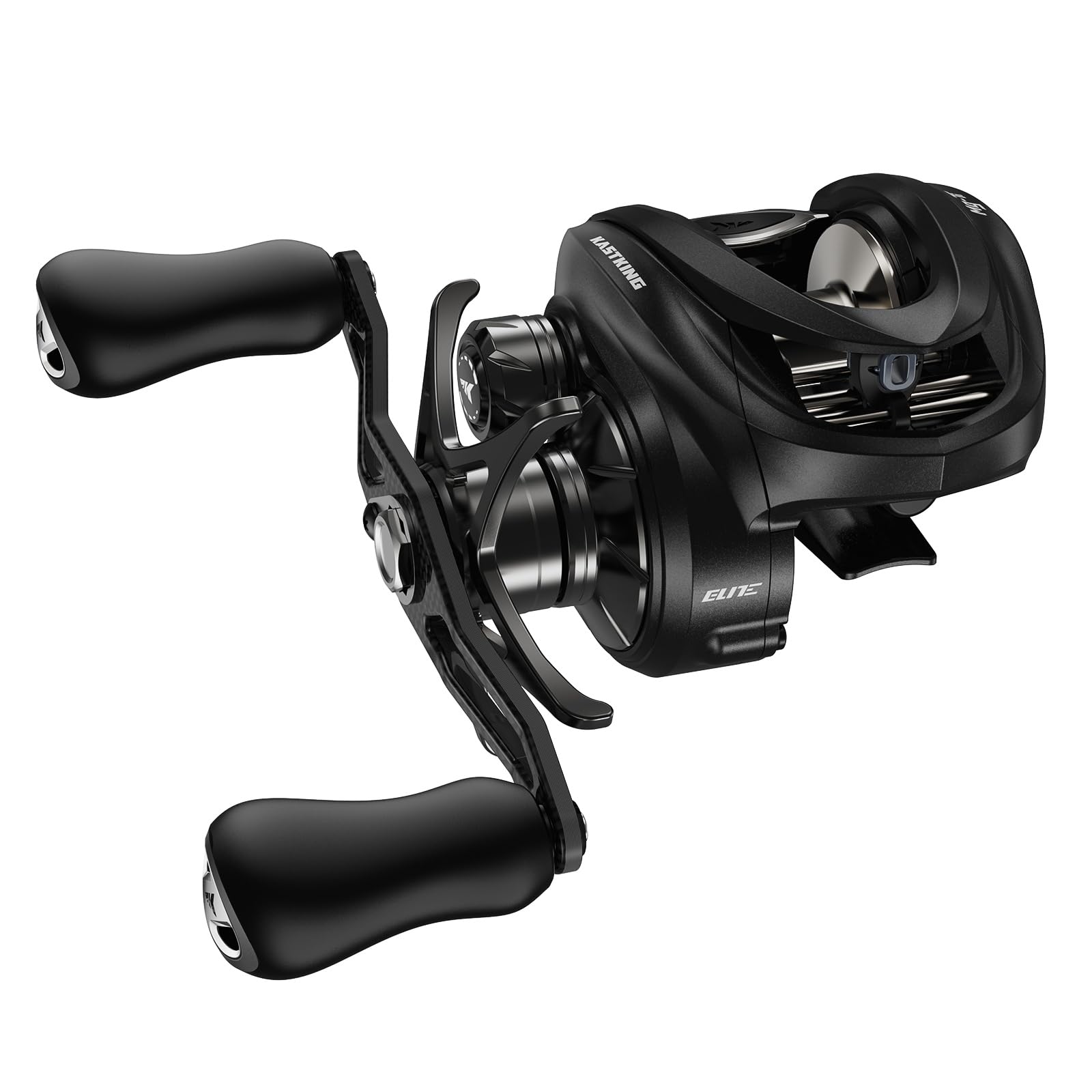 KastKing Mg-Ti Elite spool demonstrates ultra-lightweight titanium for longer, smoother casting