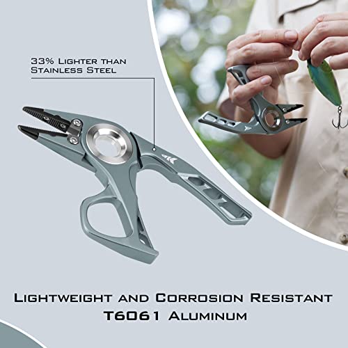 KastKing Micro Gila pliers body made from T6061 aircraft-grade aluminum