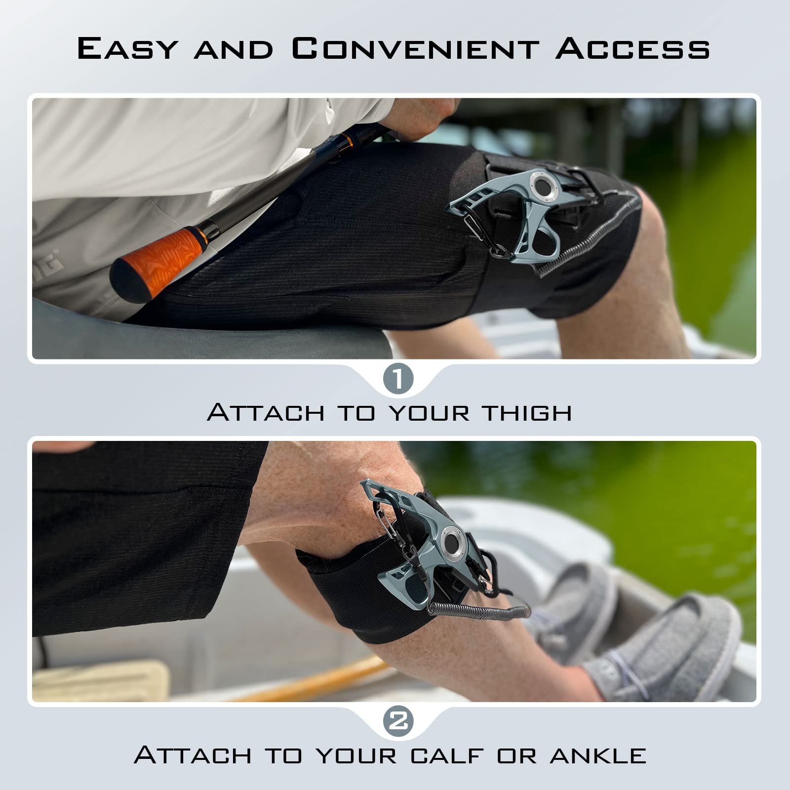 KastKing Micro Gila includes a coiled lanyard to prevent tool loss.