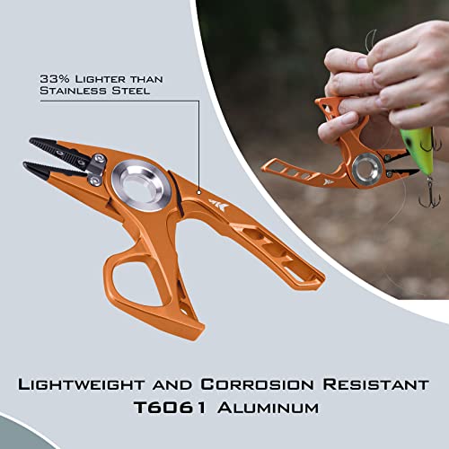 Close-up of tungsten carbide cutters on Micro Gila pliers