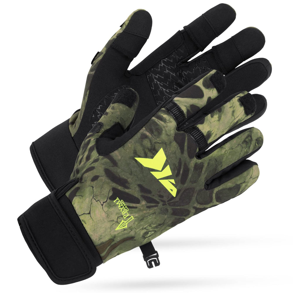 KastKing Mountain Mist gloves suitable for ice fishing, photography, and hunting