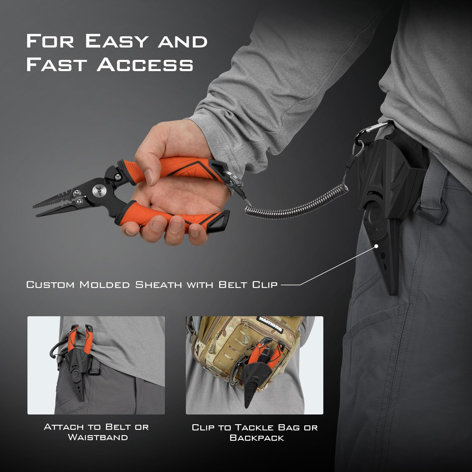 KastKing Paradox pliers bait-tuning slot bending bait eyelet for straight swimming