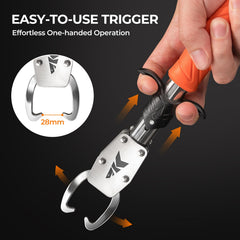 Adjustable wrist strap on KastKing Paradox Lip Grip for secure use