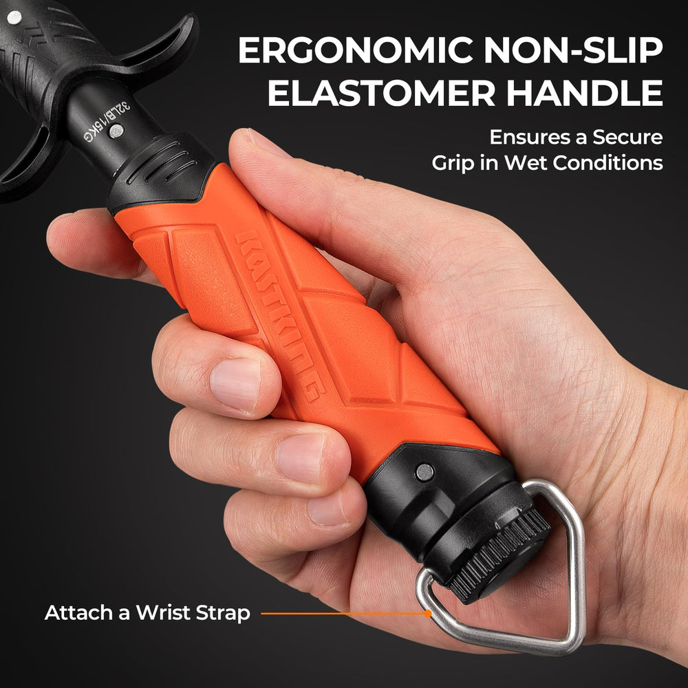 KastKing Paradox two-finger trigger enables one-handed operation