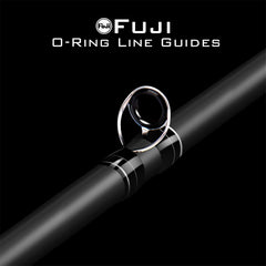 KastKing Perigee II carbon blank close-up highlighting Toray 24-ton matrix