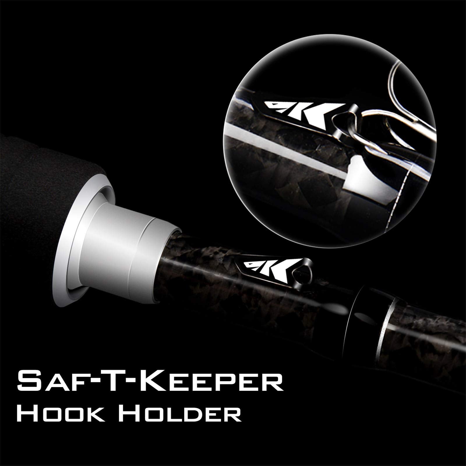 KastKing Perigee II fast-action rod captured in action to highlight versatility