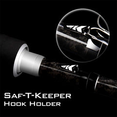 KastKing Perigee II Toray 24-ton carbon blank closeup conveys sensitivity and strength.
