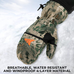 KastKing PolarBlast anti-slip palm grip provides secure handling in cold