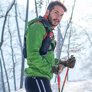 KastKing PolarBlast Prym1 Camo branding on rugged winter gloves