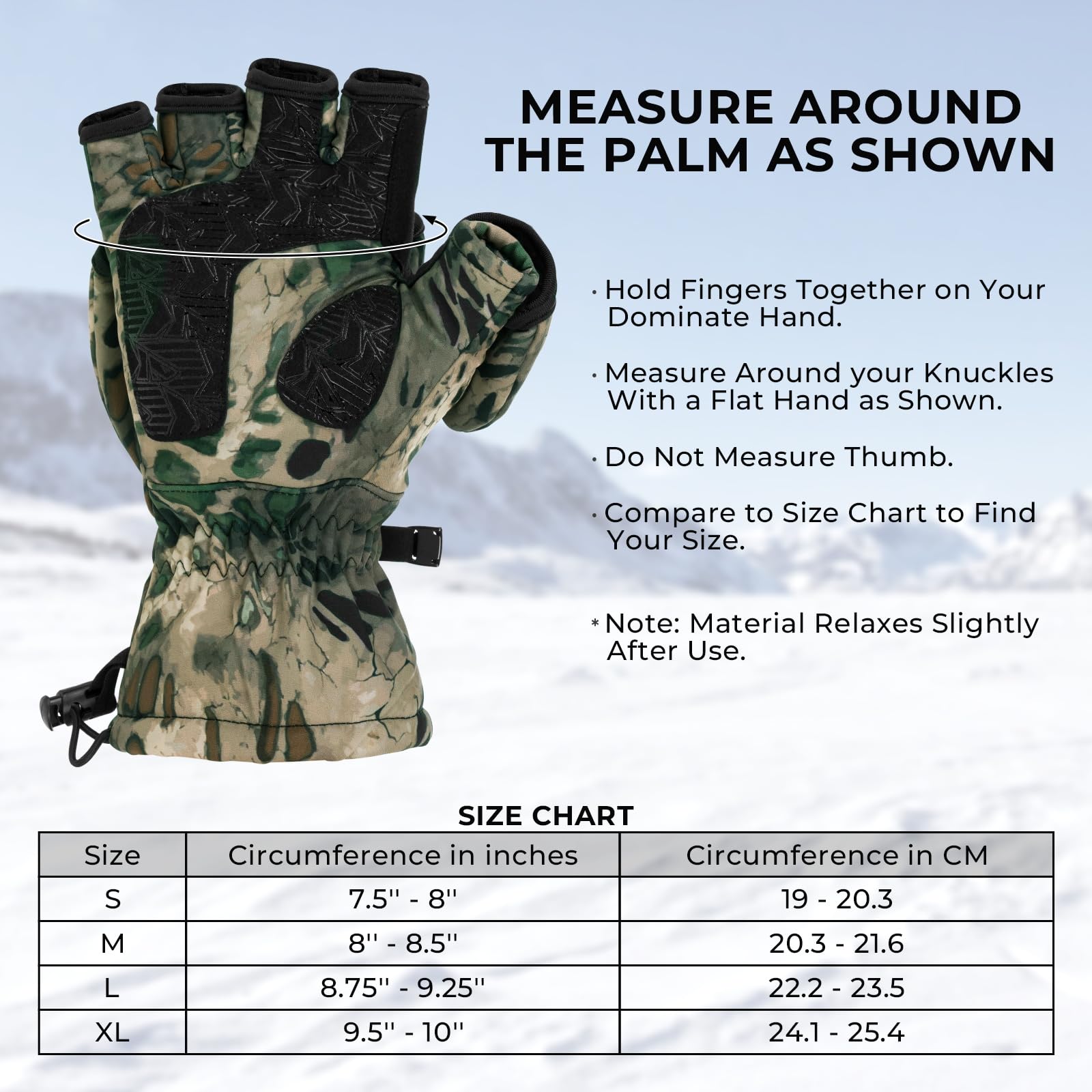 KastKing PolarBlast mittens magnets hold flaps for full finger movement