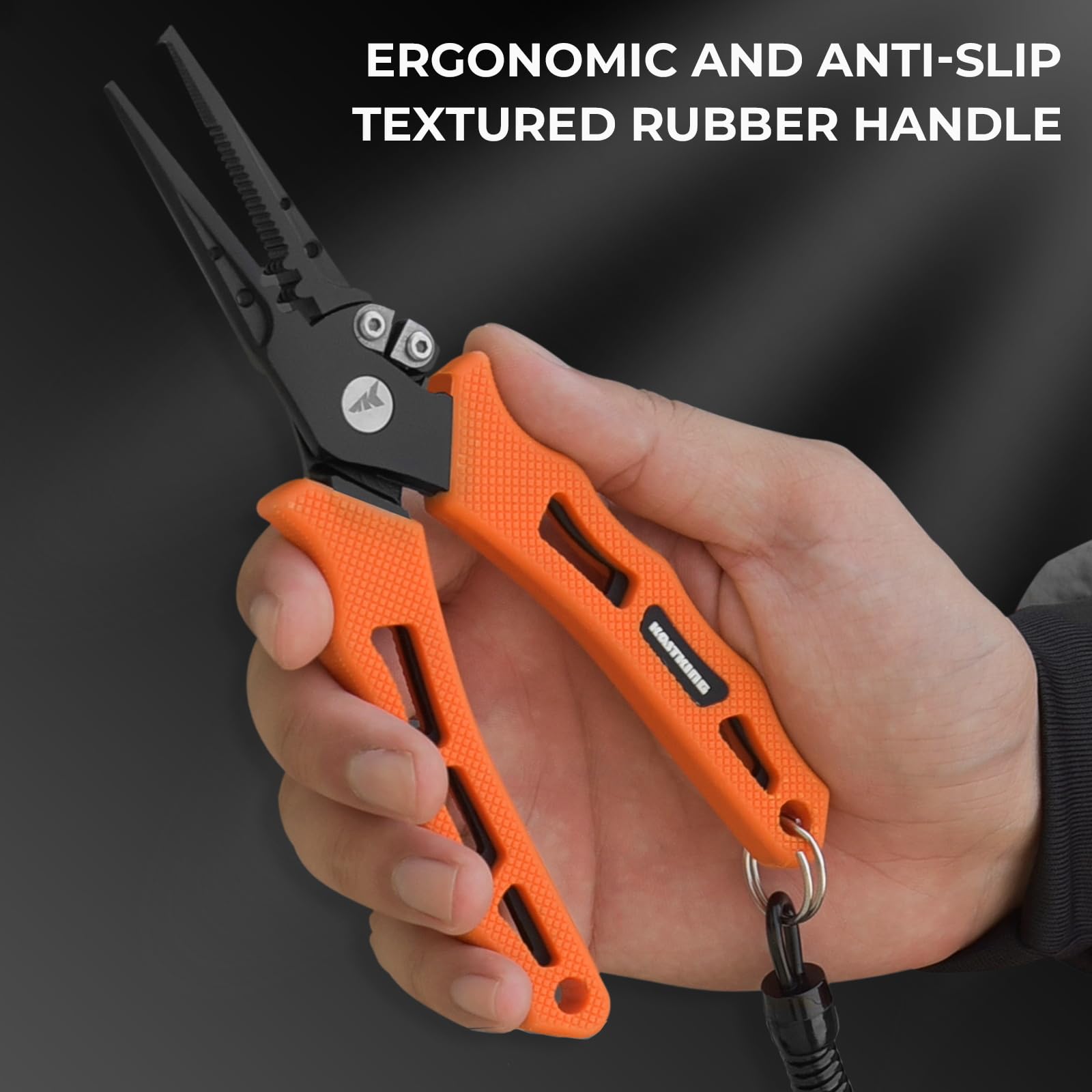 Pliers with durable polymer coating