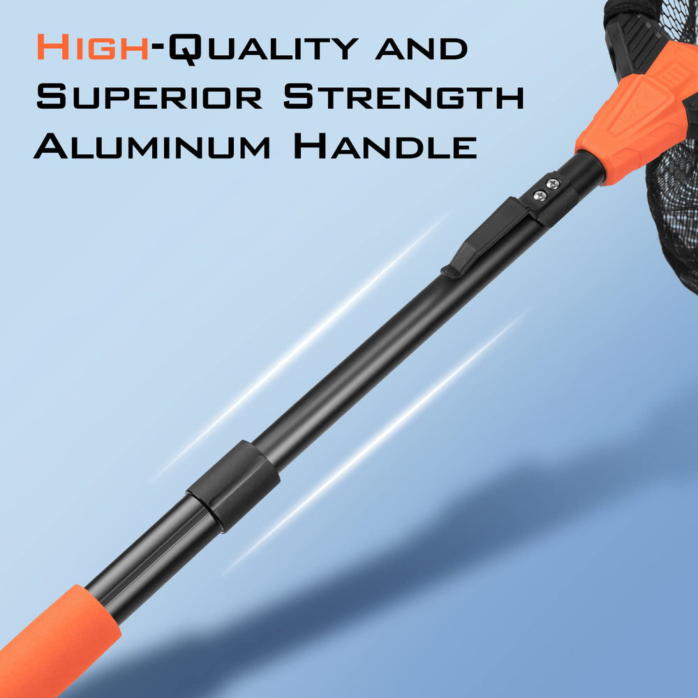 KastKing Pontus extension handle extends reach for bank or wharf fishing.