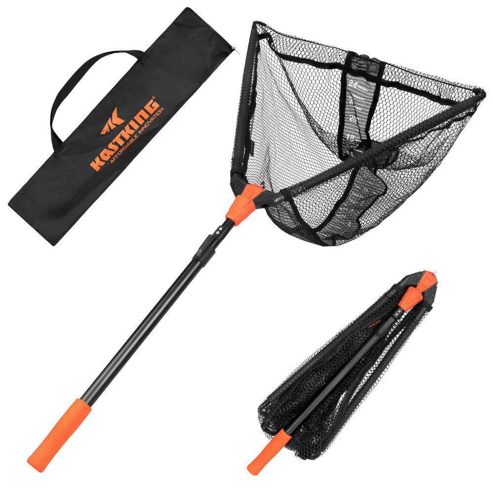KastKing Pontus fishing net with extended handle for long reach near boat