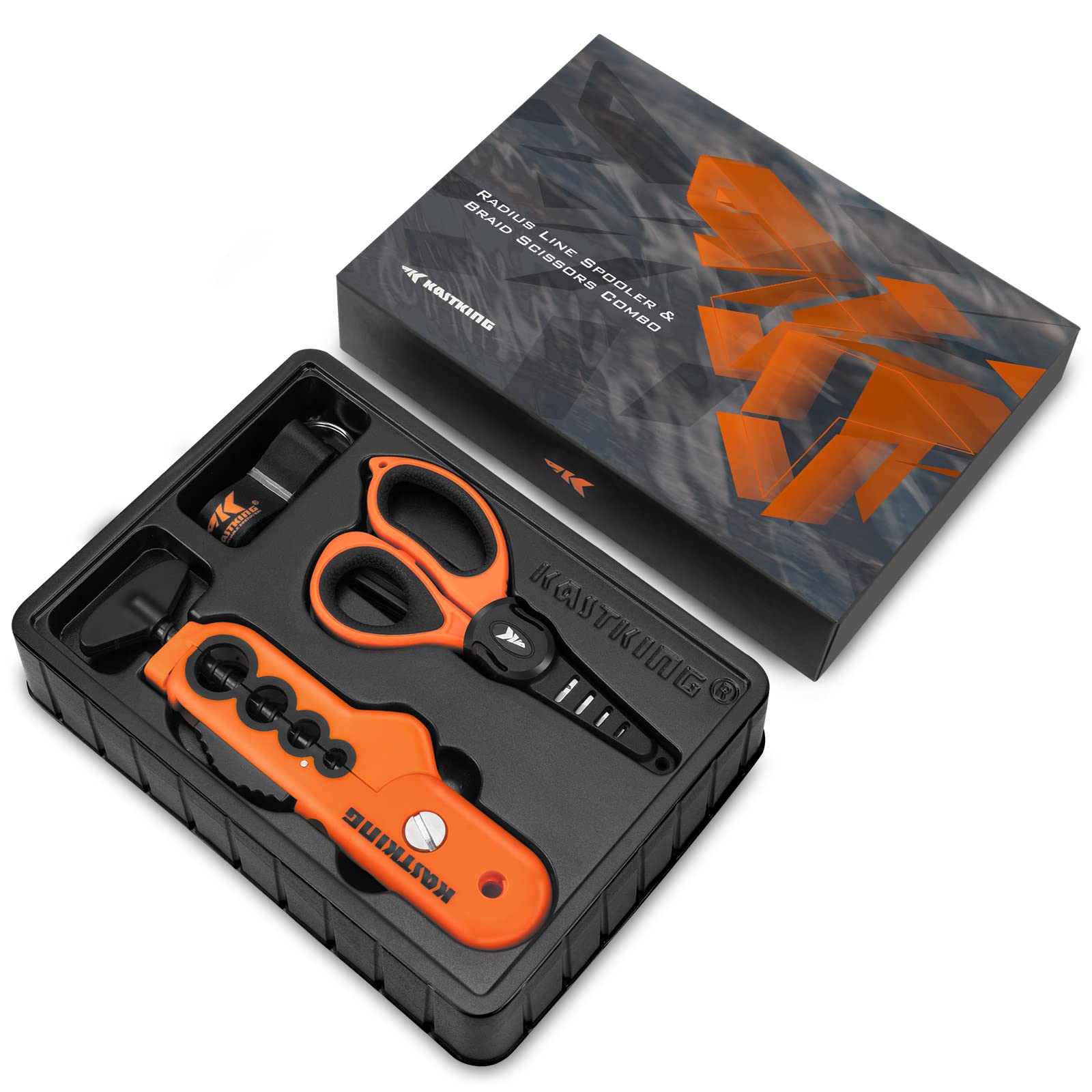 KastKing Radius Line Spooler and Fishing Scissors kit image