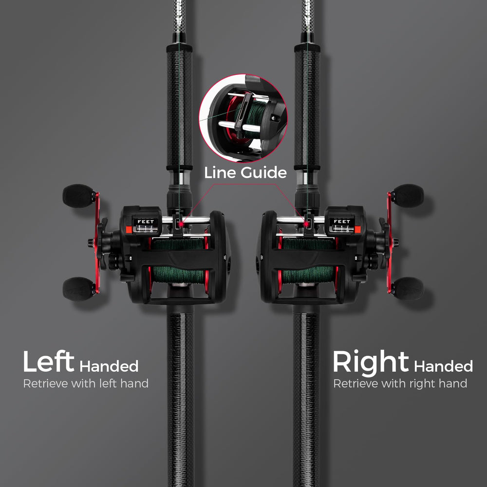 KastKing ReKon double paddle handle on size 10 enhances comfort during light trolling.