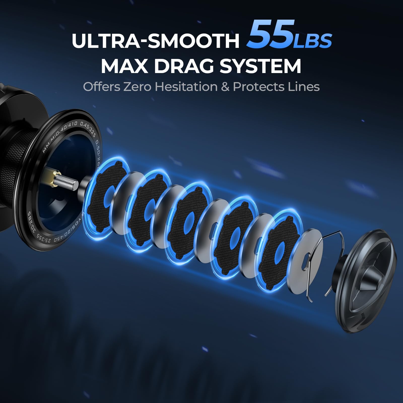 KastKing ReKon spool braided-ready design enables quick line setup