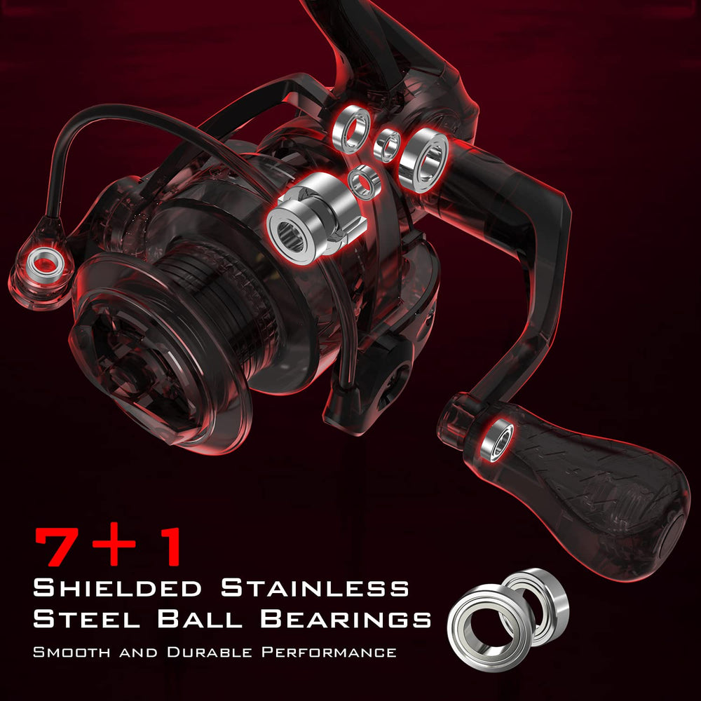 KastKing Royale Legend drag assembly close-up with triple carbon drag system