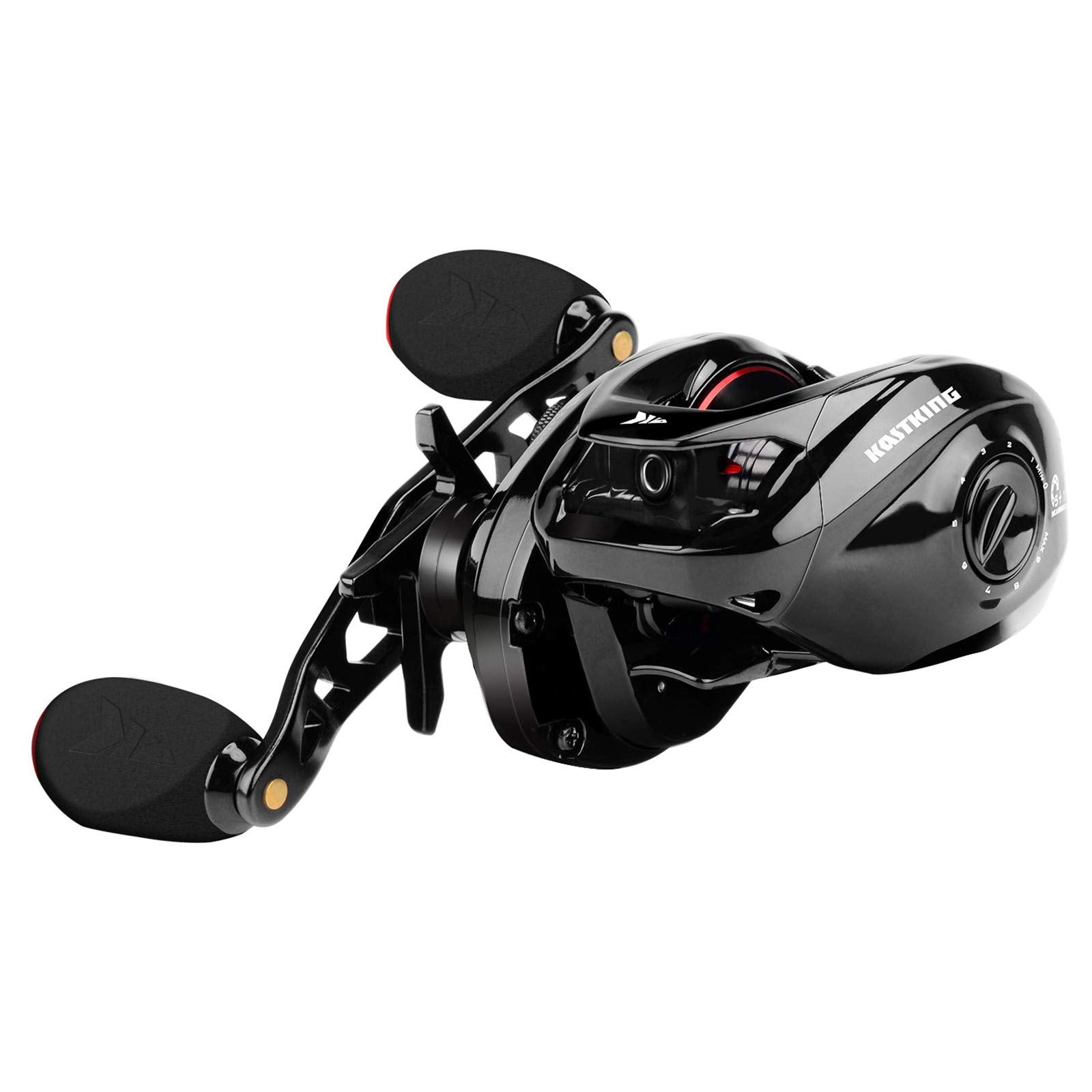 KastKing Royale Legend II drag system highlights smooth stopping power for controlled retrieves.